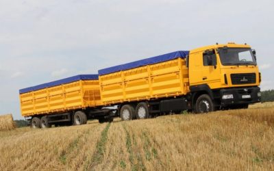 Транспорт для перевозки зерна. Автомобили МАЗ - Петрозаводск, заказать или взять в аренду