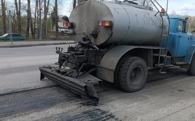 Услуги гудронатора для строительства дорог - Петрозаводск, заказать или взять в аренду