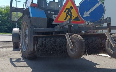 Услуги дорожной щетки на базе МТЗ - Петрозаводск, заказать или взять в аренду