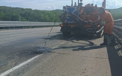 Услуги машины для ямочного ремонт асфальта - Петрозаводск, заказать или взять в аренду