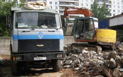 Вывоз строительного мусора, погрузчики, самосвалы, грузчики - Петрозаводск, цены, предложения специалистов