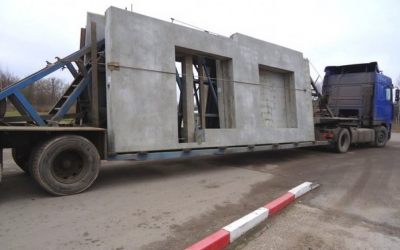 Перевозка бетонных панелей и плит - панелевозы - Петрозаводск, цены, предложения специалистов