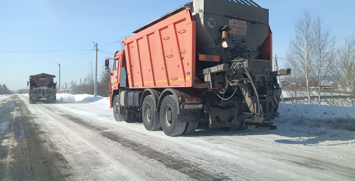 Заказ пескоразбрасывателей для обработки дорог песком в Карелии