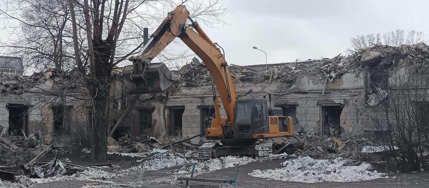Демонтажные работы, услуги спецтехники в Беломорске